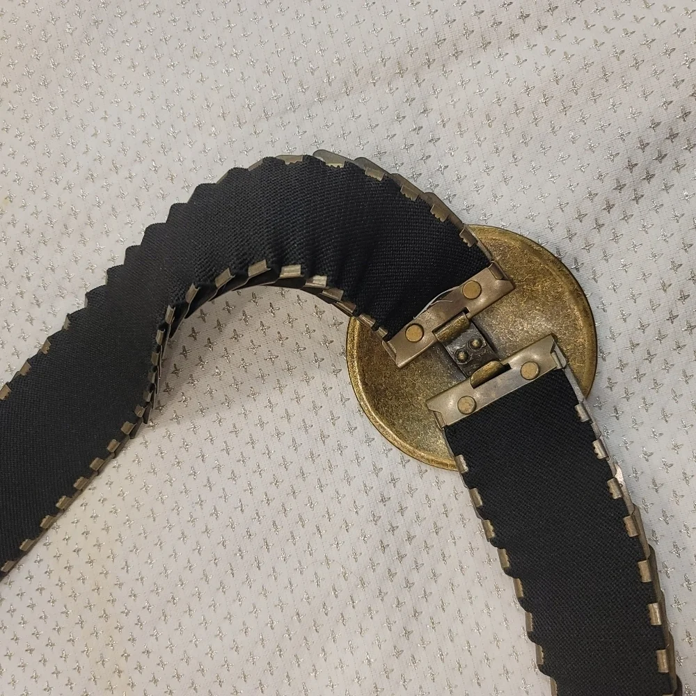 Metallic Bronze Scale Stretch Belt Fairycore Knightcore Castle Knight Queen